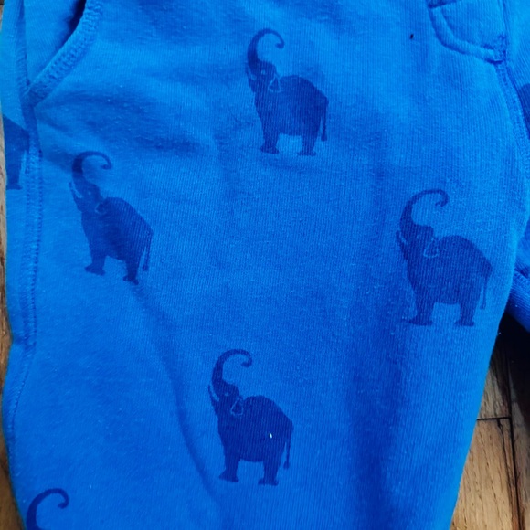 Zoe Karssen blue elephant fitted sweatpants M - Picture 8 of 12